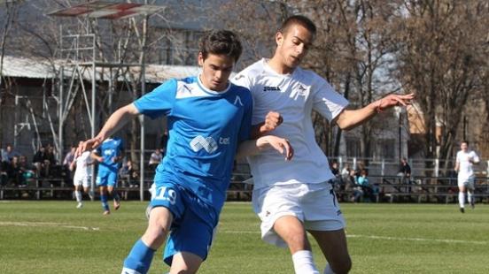 Юношите отпаднаха от турнира за Купата на БФС