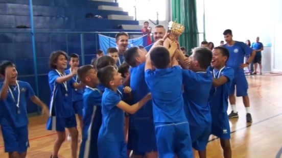 Децата на „Левски“ триумфираха на турнир в Гърция